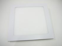 LED podhledové světlo 18W čtverec 225x225mm - Studená bílá