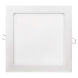 LED panel 220×220, čtvercový vestavný bílý, 18W teplá bílá