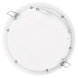 LED panel 220mm, kruhový vestavný bílý, 18W teplá bílá
