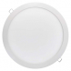 LED panel 297mm, kruhový vestavný bílý, 24W neutrální bílá