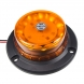 LED maják 12-24V 12x3W oranžový magnet ECE