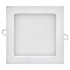 LED panel 170×170, čtvercový vestavný stříbrný, 12W neutr.b.