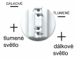 žárovka LED 12V 21/5W W3x16q čirá 63xLED 2835 (7443)