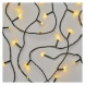 LED vánoční řetěz, 5m, vnitřní, teplá bílá