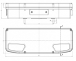 Světlo zadní sdružené W137/1038P LED pravé 12+24V