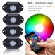 LED podsvětlení podvozku RGB 12/24V, Bluetooth, 12x3W