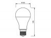 LED žárovka E27 R12W-280 - Denní bílá