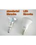 LED žárovka E14 S5W-180 - Studená bílá