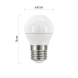 LED žárovka Classic Mini Globe 6W E27 neutrální bílá