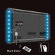 LED RGB pásek pro TV, 2x 50cm, USB, vypínač, dálkový ovladač