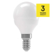 LED žárovka Classic Mini Globe 4W E14 teplá bílá