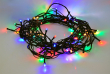LED venkovní vánoční řetěz, 200 LED, 20m, přívod 5m,  8 funkcí, časovač, IP44, vícebarevný
