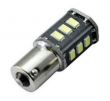 Žárovka LED Ba15S 12V/3W, bílá,CANBUS, 18xSMD5730