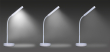 LED stolní lampička, 4W, stmívatelná, 4500K, bílá barva