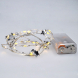 LED řetěz řetízek s dekoracemi, 20LED řetěz, 1m, 2x AA, IP20 