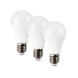 LED žárovka 3-pack, klasický tvar, 10W, E27, 3000K, 270°, 790lm, 3ks v balení