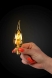 EDISON LED svíčková žárovka plamínek Gold