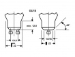 SMD RefLED PAR16 1W GU10 230V/6000K/80Lm/105°