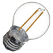 LED žárovka Filament Mini Globe 2W E27 teplá bílá