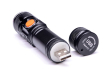 LED kapesní nabíjecí svítilna, 3W, 200lm, USB, Li-ion