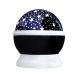 LED vánoční projekční koule, multicolor, 9 režimů, otáčení, USB, 4x AAA