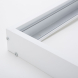  hliníkový bílý rám pro instalace 295x1195mm LED panelů na stropy a zdi, výška 68mm