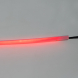 LED silikonový extra plochý pásek červený 12 V, 60 cm