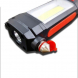 Multifunkční LED svítilna s magnetem, bezpečnostní kladívko