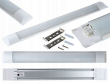 Lineární svítidlo LED 18W 600x75x25mm bílé /zářivkové těleso/