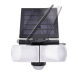 LED solární osvětlení se senzorem, 8W, 600lm, Li-on, černá