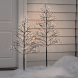  LED venkovní stromek, 150cm, 360 LED, teplé bílé světlo, hnědá barva