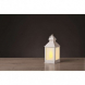 LED dekorace –  lucerna mléčná, 6x 3x AAA, bílá, vintage