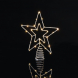 Spojovací Standard LED vánoční hvězda, 28cm, teplá bílá