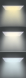 LED mini panel CCT, podhledový, 6W, 450lm, 3000K, 4000K, 6000K, čtvercový