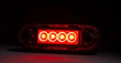 světlo poziční FT-073 C LED 12+24V červené