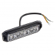 PROFI SLIM výstražné LED světlo vnější, oranžové, 12-24V, ECE R65