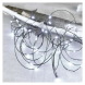 LED vánoční nano řetěz zelený, 7,5 m, venkovní i vnitřní, studená bílá, časovač