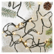 LED vánoční řetěz, 8 m, venkovní i vnitřní, vintage, časovač
