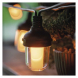 LED světelný řetěz – 10x párty žárovky, 4,5 m, venkovní i vnitřní, vintage