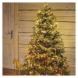 LED vánoční řetěz – ježek, 6 m, venkovní i vnitřní, vintage, časovač