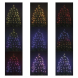 LED vánoční řetěz, 10 m, venkovní i vnitřní, RGB, ovladač, programy, časovač