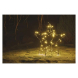 LED vánoční hvězda kovová, 56 cm, venkovní i vnitřní, teplá bílá