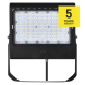 LED reflektor PROFI PLUS černý, 150W neutrální bílá
