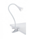 NILSEN LED stolní lampa HAPPY klips 2,5W, bílá