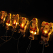 LED okenní řetěz - Santa, 6x LED, přísavný, 120cm, 2x AA