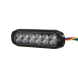 PROFI SLIM výstražné LED světlo vnější, modro-červené, 12-24V
