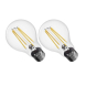 LED žárovka Filament A60 5,9W E27 teplá bílá 2ks