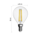 LED žárovka Filament Mini Globe 3,4W E14 neutrální bílá