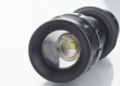 Kovová svítilna 3W CREE LED černá fokus 3x AAA