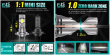 LED H7 bílá, 9-18V, 5400LM